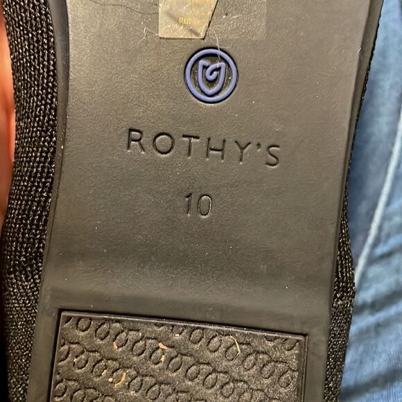 Rothy’s The Loafer Flat in Black 10 - Picture 9 of 11